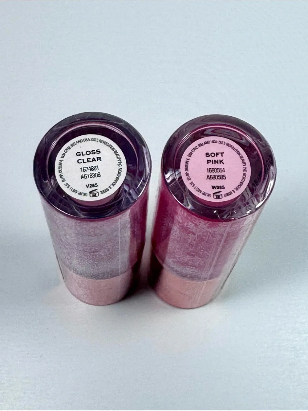 Revolution Ceramide Swirl Lip Gloss - NEW Clear and Soft Pink!